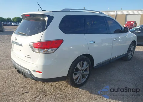2013 Nissan Pathfinder Platinum from USA, damaged, VIN 5N1AR2MMXDC671405